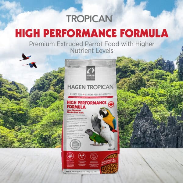 High Performance Formula for Parrots, 4 mm Granules